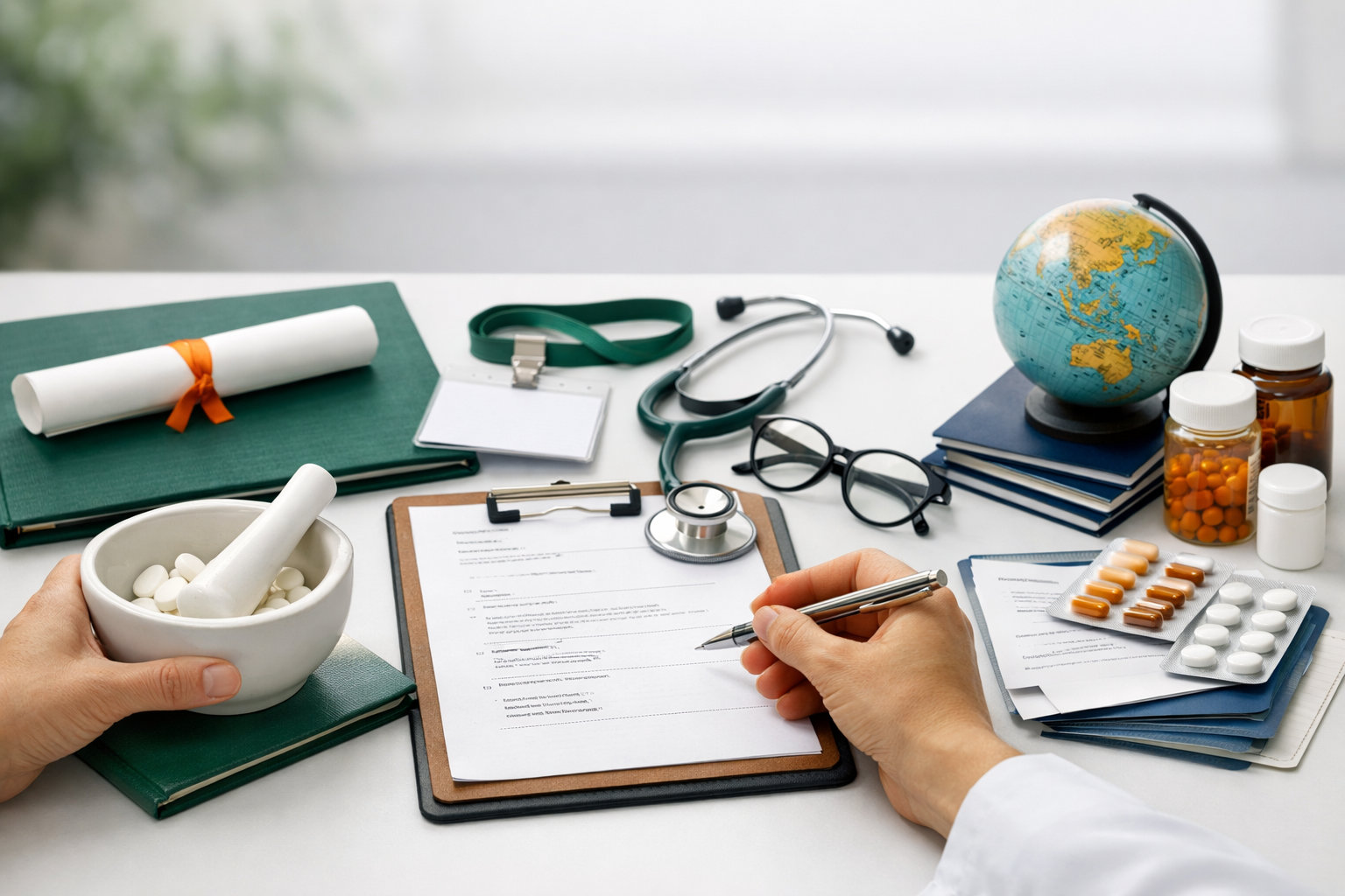 SPLE اختبار رخصة الصيدلي - متطلبات الأهلية للخريجين والمتدربين والمتقدمين الدوليين